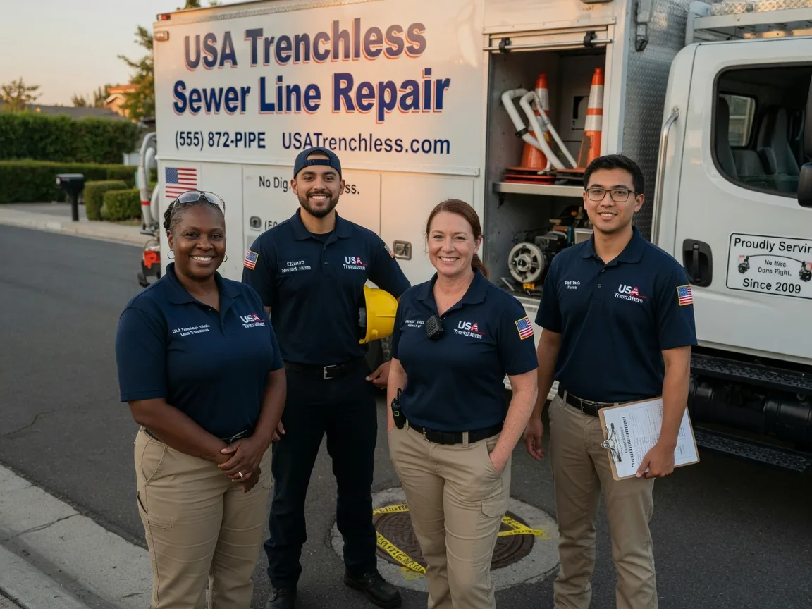 Sewer Line Repair company in Hayes, VA